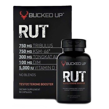 Bucked Up Rut Testosterone Booster, Formula Avansata Pentru Testosteron, 90 Cps