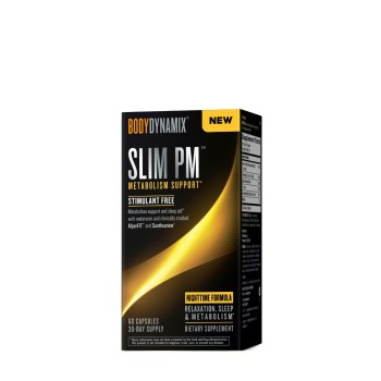 Bodydynamix Slim Pm Night Time Formula, Formula Pentru Pierderea In Greutate Si Suport Pentru Somn, 60 Cps