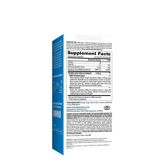 Performix Sst, Suspencion Super Termogenic, 60 Cps Performix Sst, Suspencion Super Termogenic, 60 Cps