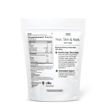 Gnc Women’s Hair, Skin & Nails Formula, Formula Pentru Par, Piele Si Unghii, Caramele Cu Aroma De Fructe De Padure, 60 Caramele