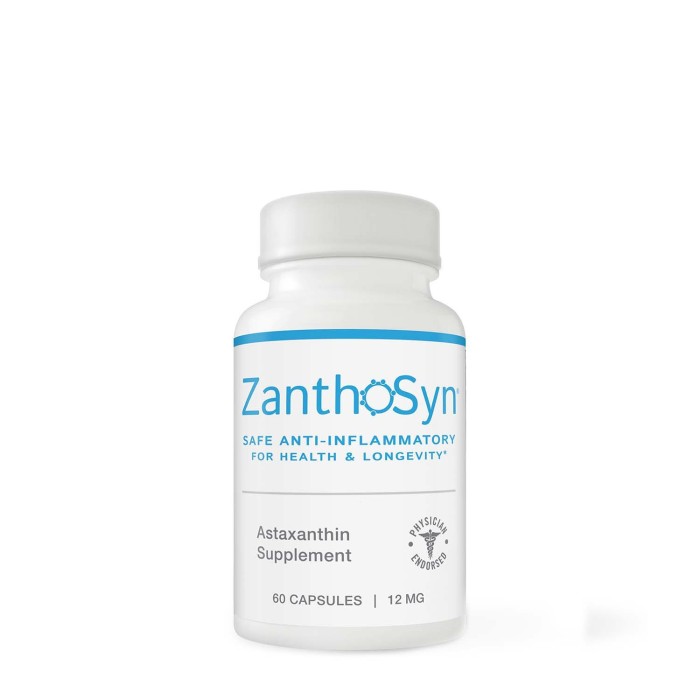 Zanthosyn Astaxanthin, Astaxantina 12 Mg, 60 Cps Zanthosyn Astaxanthin, Astaxantina 12 Mg, 60 Cps