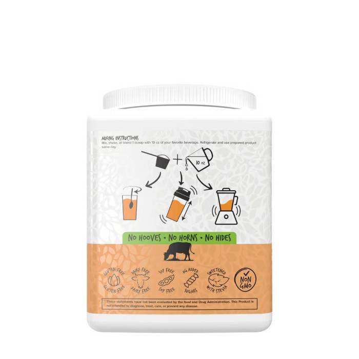 Portions Master Vegan Collagen Builder, Formula Speciala Pentru Productia De Colagen Cu Aroma De Caramel Sarat, 500 G Portions Master Vegan Collagen Builder, Formula Speciala Pentru Productia De Colagen Cu Aroma De Caramel Sarat, 500 G