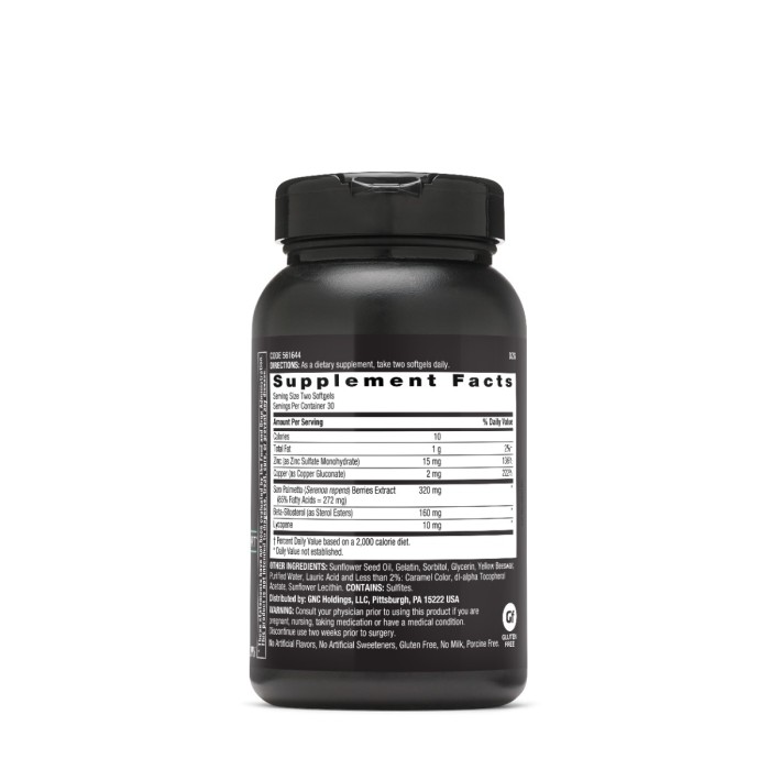 Gnc Mega Men, Prostate Formula, Suport Complet Pentru Sanatatea Prostatei, 60 Cps Gnc Mega Men, Prostate Formula, Suport Complet Pentru Sanatatea Prostatei, 60 Cps