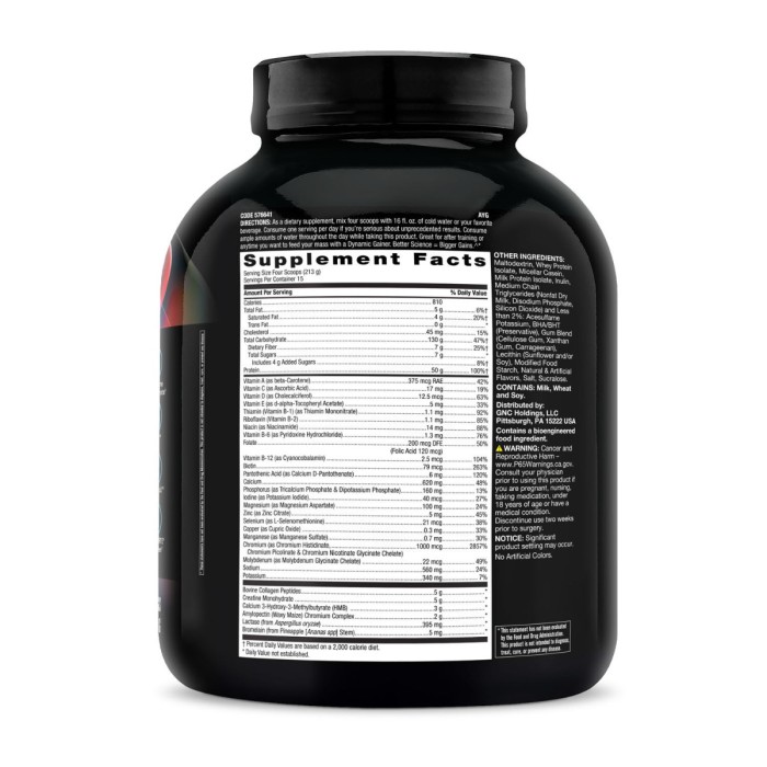 Gnc Beyond Raw Dynamic Gainer High-tech Mass Gainer, Gainer Proteic Cu Aroma De Cheesecake De Vanilie, 3195 G Gnc Beyond Raw Dynamic Gainer High-tech Mass Gainer, Gainer Proteic Cu Aroma De Cheesecake De Vanilie, 3195 G