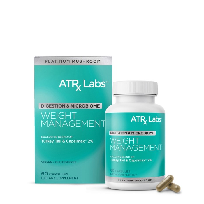 Atrx Labs Weight Management Platinum Mushroom, Solutie Superioara Pentru Controlul Greutatii, 60 Cps Atrx Labs Weight Management Platinum Mushroom, Solutie Superioara Pentru Controlul Greutatii, 60 Cps