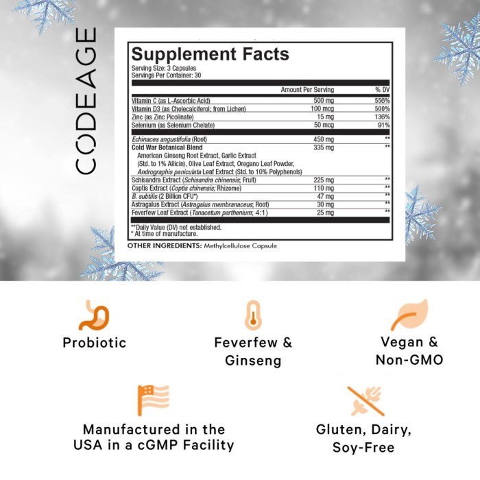 Codeage Clearhead Daily Multivitamins, Formula Premium Pentru Sustinerea Imunitatii, Energie Si Vitalitate, 90 Cps Codeage Clearhead Daily Multivitamins, Formula Premium Pentru Sustinerea Imunitatii, Energie Si Vitalitate, 90 Cps