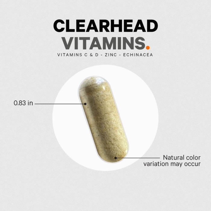 Codeage Clearhead Daily Multivitamins, Formula Premium Pentru Sustinerea Imunitatii, Energie Si Vitalitate, 90 Cps Codeage Clearhead Daily Multivitamins, Formula Premium Pentru Sustinerea Imunitatii, Energie Si Vitalitate, 90 Cps