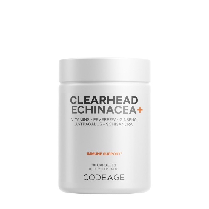 Codeage Clearhead Daily Multivitamins, Formula Premium Pentru Sustinerea Imunitatii, Energie Si Vitalitate, 90 Cps Codeage Clearhead Daily Multivitamins, Formula Premium Pentru Sustinerea Imunitatii, Energie Si Vitalitate, 90 Cps