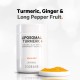 Codeage Turmeric Lipozomal Fermentat + Piper Negru, Curcumin Si Ghimbir, 90 Cps Codeage Turmeric Lipozomal Fermentat + Piper Negru, Curcumin Si Ghimbir, 90 Cps