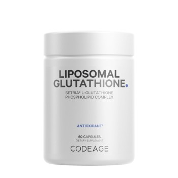 Codeage Liposomal Glutathione, Glutation Lipozomal Setria, 60 Cps