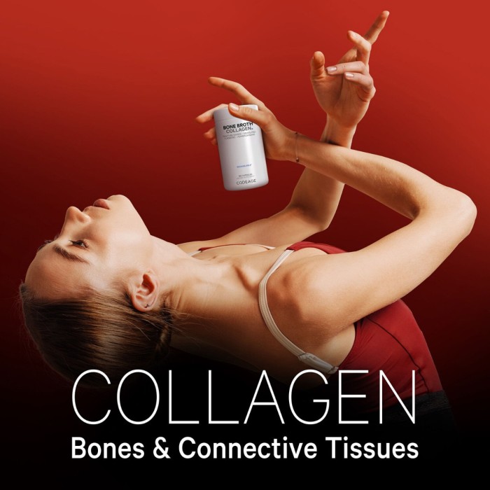 Codeage Bone Broth Collagen Peptides, Peptide Din Colagen De Tipul I, Ii & Iii Din Fiertura De Oase Cu Turmeric Si Ashwagandha, 180 Cps Codeage Bone Broth Collagen Peptides, Peptide Din Colagen De Tipul I, Ii & Iii Din Fiertura De Oase Cu Turmeric Si Ashwagandha, 180 Cps