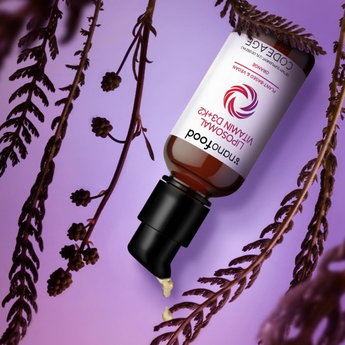Codeage Liposomal Vitamin D3+k2 Orange Flavor, Vitamina D3+k2 Lipozomala Cu Aroma De Portocala, Formula Avansata Pentru Absorbtie Superioara, 59.2 Ml Codeage Liposomal Vitamin D3+k2 Orange Flavor, Vitamina D3+k2 Lipozomala Cu Aroma De Portocala, Formula Avansata Pentru Absorbtie Superioara, 59.2 Ml