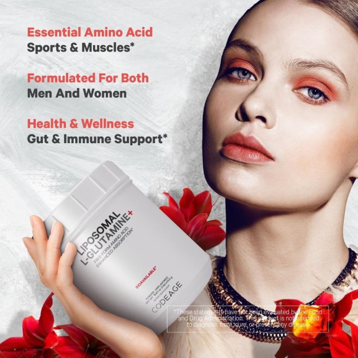 Codeage Liposomal L-glutamine Powder, L-glutamina Lipozomala Pentru Sustinerea Sanatatii Musculare Si Digestive, Fara Aroma, 472.5 G Codeage Liposomal L-glutamine Powder, L-glutamina Lipozomala Pentru Sustinerea Sanatatii Musculare Si Digestive, Fara Aroma, 472.5 G