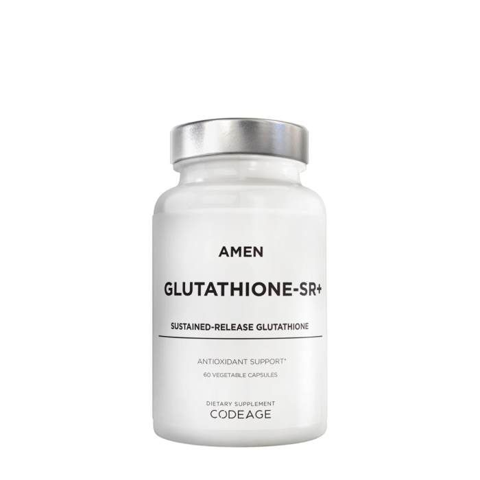 Codeage Amen Glutathione Sustained Release, Glutation 250 Mg Cu Eliberare Prelungita, 60 Cps Codeage Amen Glutathione Sustained Release, Glutation 250 Mg Cu Eliberare Prelungita, 60 Cps