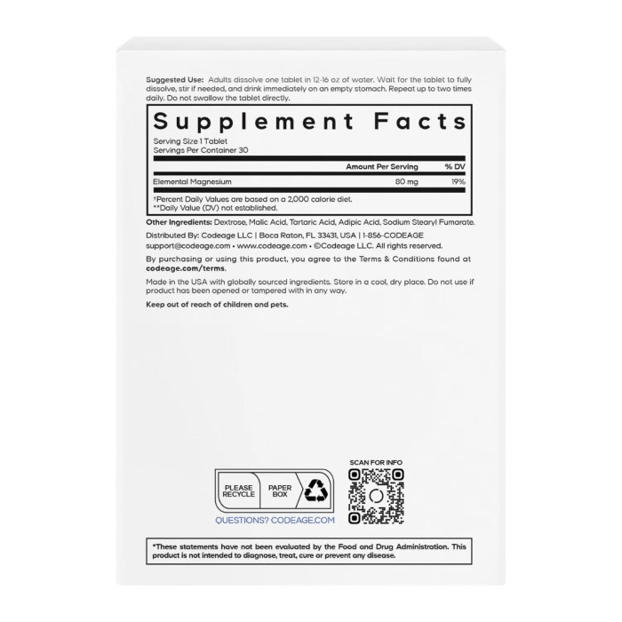 Codeage Molecular Hydration, Formula Avansata Pentru Hidratare Celulara Si Sanatatea Pielii, 30 Tb Codeage Molecular Hydration, Formula Avansata Pentru Hidratare Celulara Si Sanatatea Pielii, 30 Tb