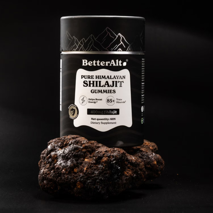 Better Alt Pure Himalayan Shilajit Gummies, Jeleuri De Shilajit Din Himalaya, 60 Jeleuri Better Alt Pure Himalayan Shilajit Gummies, Jeleuri De Shilajit Din Himalaya, 60 Jeleuri