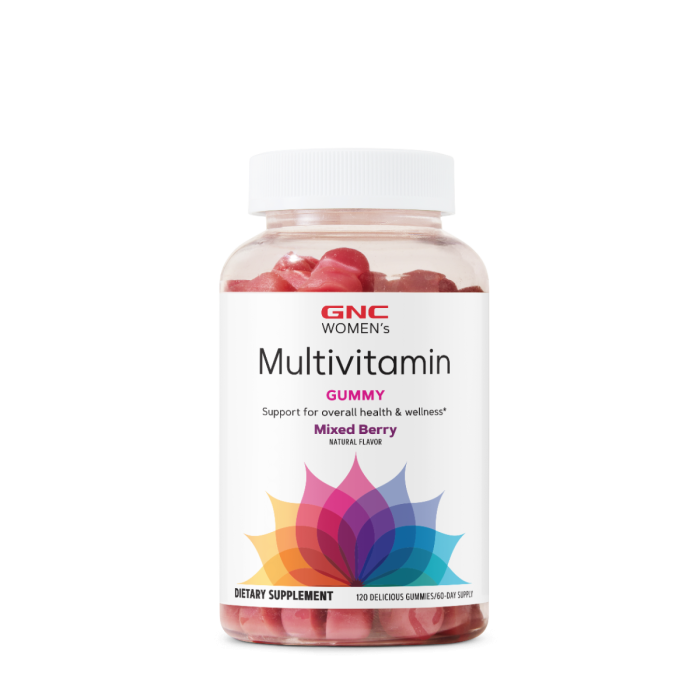 Gnc Women's Complex De Multivitamine Pentru Femei Cu Aroma De Fructe De Padure , 120 Jeleuri Gumate Gnc Women's Complex De Multivitamine Pentru Femei Cu Aroma De Fructe De Padure , 120 Jeleuri Gumate