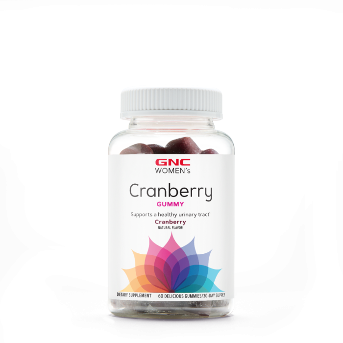 Gnc Women’s Cranberry Gummies, Jeleuri Cu Extract Din Merisor Cu Aroma Naturala, 60 Jeleuri Gnc Women’s Cranberry Gummies, Jeleuri Cu Extract Din Merisor Cu Aroma Naturala, 60 Jeleuri