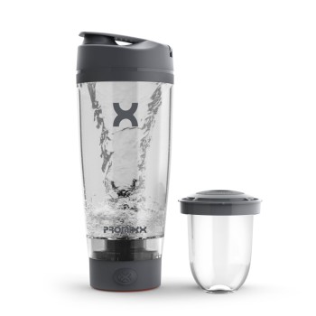 Promixx Pro Electric Shaker Bottle, Shaker Electric Pentru Mixarea Bauturilor, 600 Ml