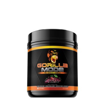 Gorilla Mind Gorilla Mode Pre-workout, Formula De Pre-workout Cu Aroma De Cherry Blackout, 812 G