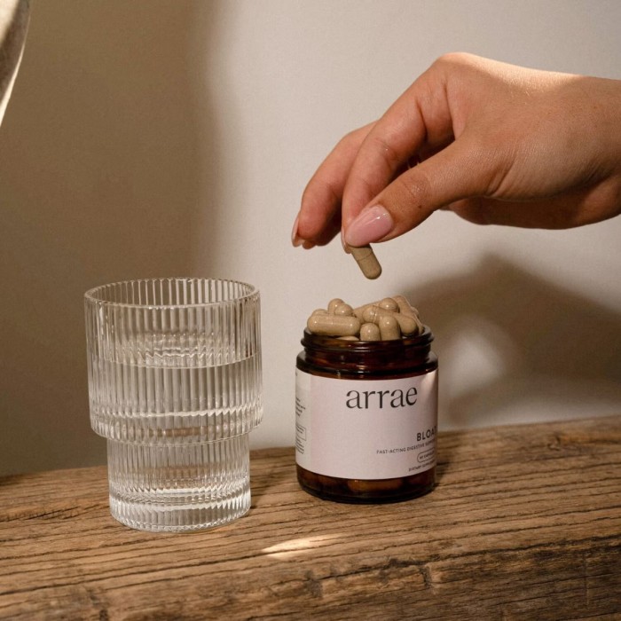 Arrae Bloat Digestive Support, Suport Natural Pentru Digestie Usoara Si Confort Abdominal, 40 Cps Arrae Bloat Digestive Support, Suport Natural Pentru Digestie Usoara Si Confort Abdominal, 40 Cps