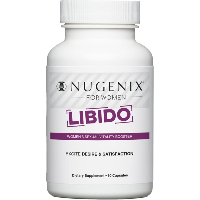 Nugenix Libido: Women's Sexual Vitality Booster, Formula Pentru Sustinerea Vitalitatii Sexuale Feminine, 60 Tb Nugenix Libido: Women's Sexual Vitality Booster, Formula Pentru Sustinerea Vitalitatii Sexuale Feminine, 60 Tb