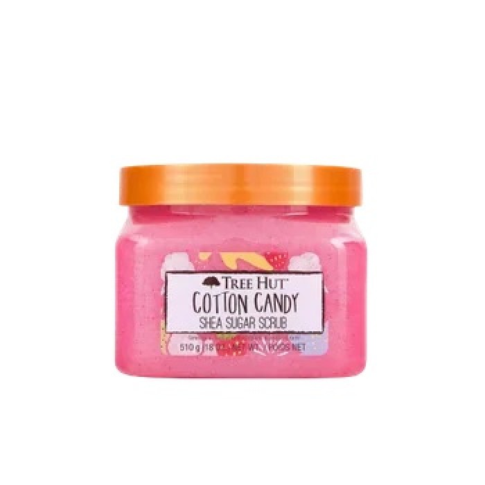 Tree Hut Cotton Candy Shea Sugar Scrub, 510 G Tree Hut Cotton Candy Shea Sugar Scrub, 510 G