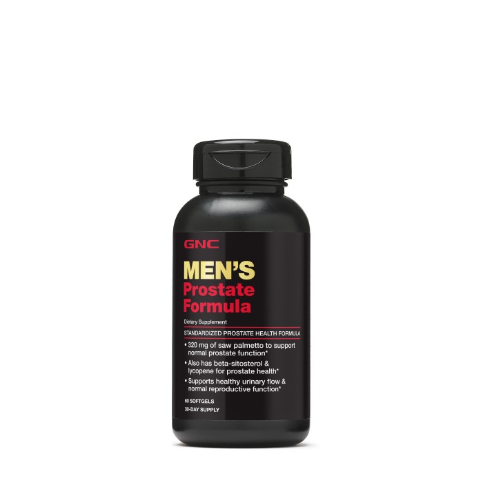 Gnc Men`s Prostate Formula, Formula Pentru Prostata, 60 Cps Gnc Men`s Prostate Formula, Formula Pentru Prostata, 60 Cps
