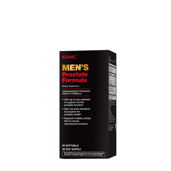 Gnc Men`s Prostate Formula, Formula Pentru Prostata, 60 Cps Gnc Men`s Prostate Formula, Formula Pentru Prostata, 60 Cps