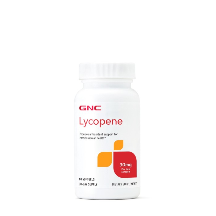 Gnc Lycopene 30 Mg, Supliment Cu Licopen Antioxidant, 60 Cps Gnc Lycopene 30 Mg, Supliment Cu Licopen Antioxidant, 60 Cps