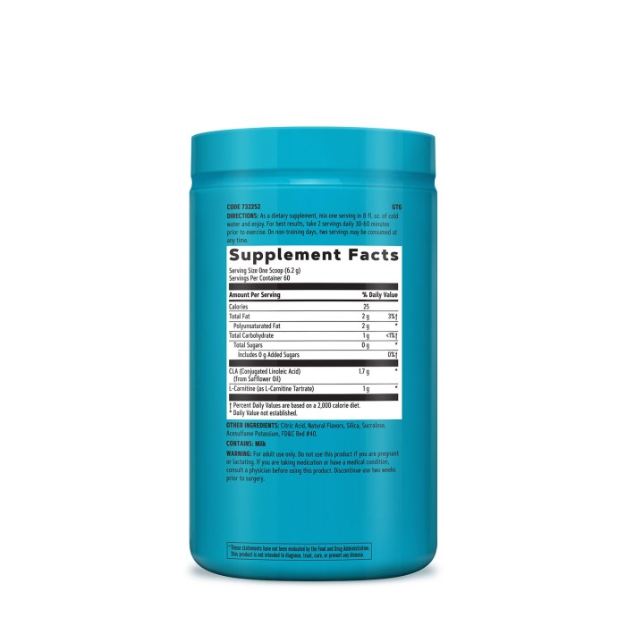 Total Lean Cla + Carnitine, Acidul Linoleic Conjugat Si Carnitina, Cu Aroma De Serbet De Fructe De Padure, 372 G Total Lean Cla + Carnitine, Acidul Linoleic Conjugat Si Carnitina, Cu Aroma De Serbet De Fructe De Padure, 372 G
