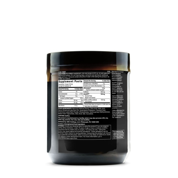 Gnc Beyond Raw Lit, Formula Pre-workout, Cu Aroma De Spiced Cider , 414 G Gnc Beyond Raw Lit, Formula Pre-workout, Cu Aroma De Spiced Cider , 414 G