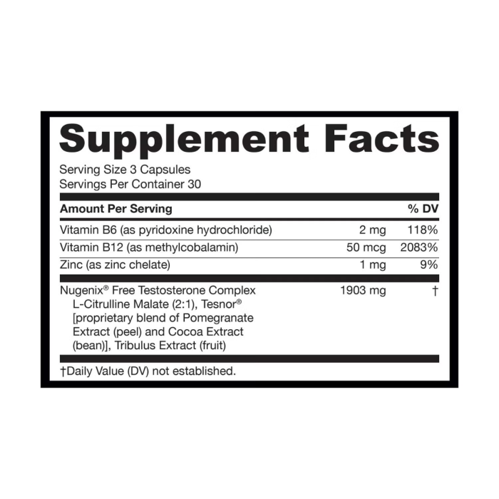 Nugenix T-boost, Formula Avansata Pentru Cresterea Nivelului De Testosterone, 90 Cps Nugenix T-boost, Formula Avansata Pentru Cresterea Nivelului De Testosterone, 90 Cps