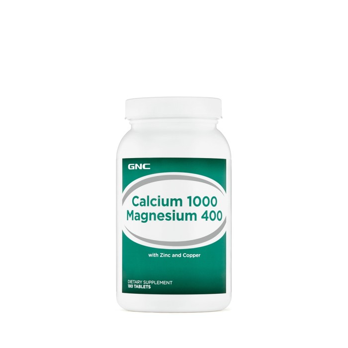 Gnc Calciu 1000 Mg Magneziu 400 Mg, 180 Tb Gnc Calciu 1000 Mg Magneziu 400 Mg, 180 Tb