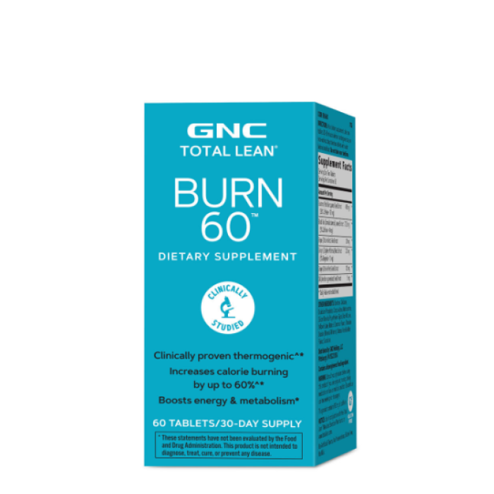 Gnc Total Lean Burn 60, Formula Termogenica Pentru Stimularea Metabolismului, 60 Tb Gnc Total Lean Burn 60, Formula Termogenica Pentru Stimularea Metabolismului, 60 Tb