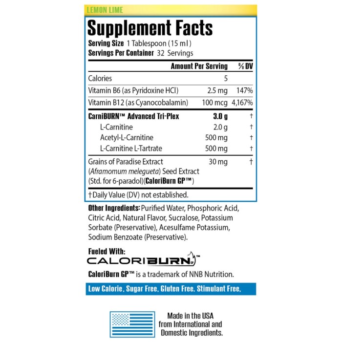 Sirenlabs L-carnitine Elite Burn, L-carnitina Lichida, Cu Aroma De Lamaie Si Lime, 480 Ml Sirenlabs L-carnitine Elite Burn, L-carnitina Lichida, Cu Aroma De Lamaie Si Lime, 480 Ml