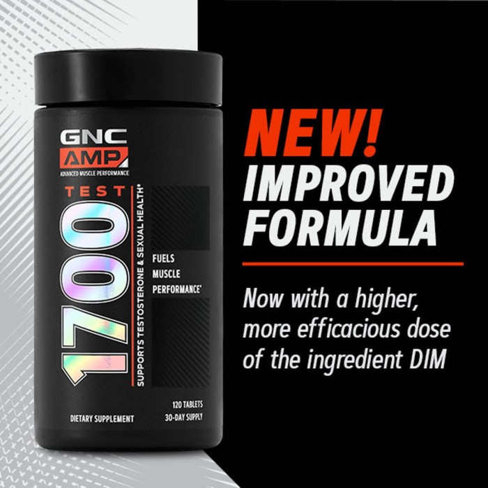 Gnc Amp Test 1700, Suport Pentru Sanatatea Sexuala Si Stimularea Testosteronului,120 Tb Gnc Amp Test 1700, Suport Pentru Sanatatea Sexuala Si Stimularea Testosteronului,120 Tb