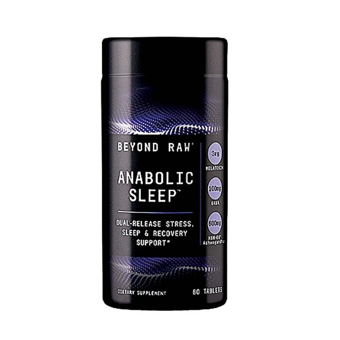 Gnc Beyond Raw Anabolic Sleep, Formula Avansata Pentru Somn, 60 Tb Gnc Beyond Raw Anabolic Sleep, Formula Avansata Pentru Somn, 60 Tb