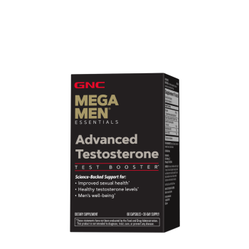 Gnc Mega Men Advanced Testosterone, Formula Pentru Testosteron Cu Tongkat Ali, 60 Tb