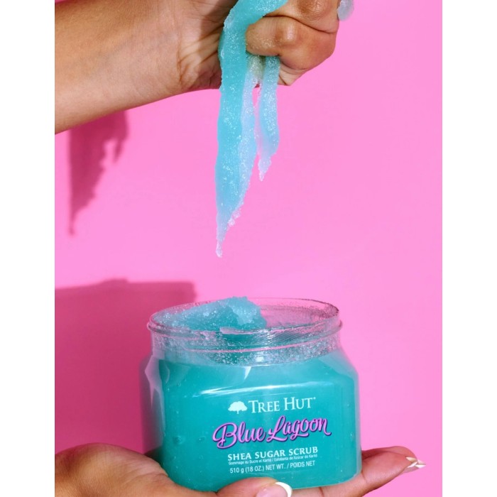 Tree Hut Shea Sugar Scrub Blue Lagoon, 510 G Tree Hut Shea Sugar Scrub Blue Lagoon, 510 G