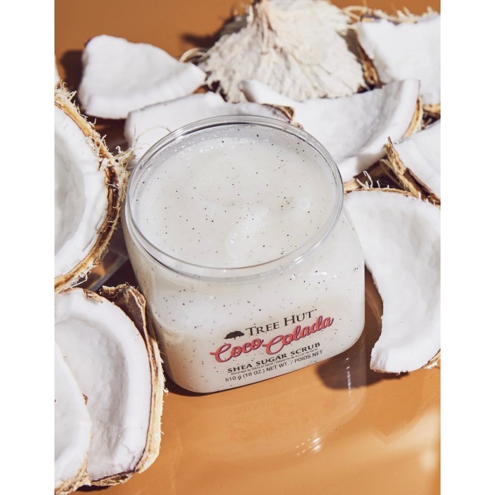 Tree Hut Shea Sugar Scrub Coco Colada, 510 G Tree Hut Shea Sugar Scrub Coco Colada, 510 G