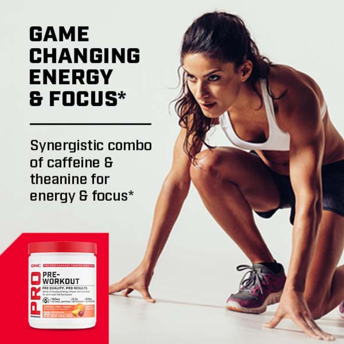 Gnc Pro Performance Pre-workout - Tropical Fruit Punch Flavor, Pre-workout, Cu Aroma De Punch De Fructe Tropicale, 339g Gnc Pro Performance Pre-workout - Tropical Fruit Punch Flavor, Pre-workout, Cu Aroma De Punch De Fructe Tropicale, 339g