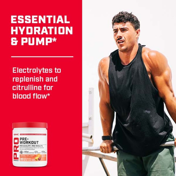 Gnc Pro Performance Pre-workout - Watermelon Flavor, Pre-workout, Cu Aroma De Pepene, 327g Gnc Pro Performance Pre-workout - Watermelon Flavor, Pre-workout, Cu Aroma De Pepene, 327g