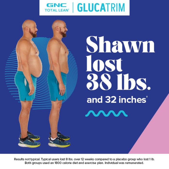 Gnc Total Lean Glucatrim Proven Weight Loss + Blood Glucose Support, Formula Avansata Pentru Slabit, 120 Cps Gnc Total Lean Glucatrim Proven Weight Loss + Blood Glucose Support, Formula Avansata Pentru Slabit, 120 Cps