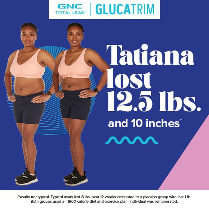 Gnc Total Lean Glucatrim Proven Weight Loss + Blood Glucose Support, Formula Avansata Pentru Slabit, 120 Cps Gnc Total Lean Glucatrim Proven Weight Loss + Blood Glucose Support, Formula Avansata Pentru Slabit, 120 Cps