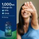 Gnc Triple Strength Fish Oil, Ulei De Peste 1000 Mg Omega 3 Epa Si Dha, 60 Cps Gnc Triple Strength Fish Oil, Ulei De Peste 1000 Mg Omega 3 Epa Si Dha, 60 Cps