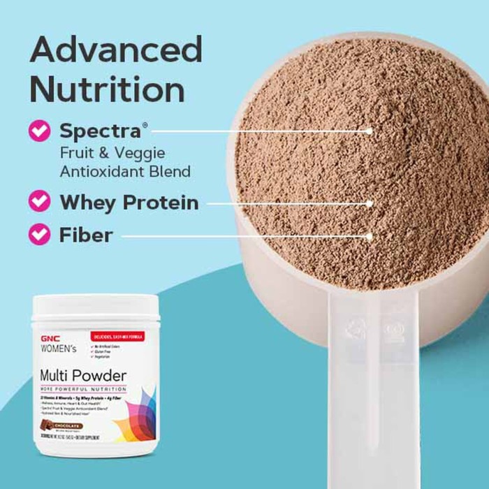 Gnc Women’s Multi Powder, Pudra Cu Multivitamine, Proteina Si Verdeturi Pentru Femei Cu Aroma De Vanilie, 485 G Gnc Women’s Multi Powder, Pudra Cu Multivitamine, Proteina Si Verdeturi Pentru Femei Cu Aroma De Vanilie, 485 G