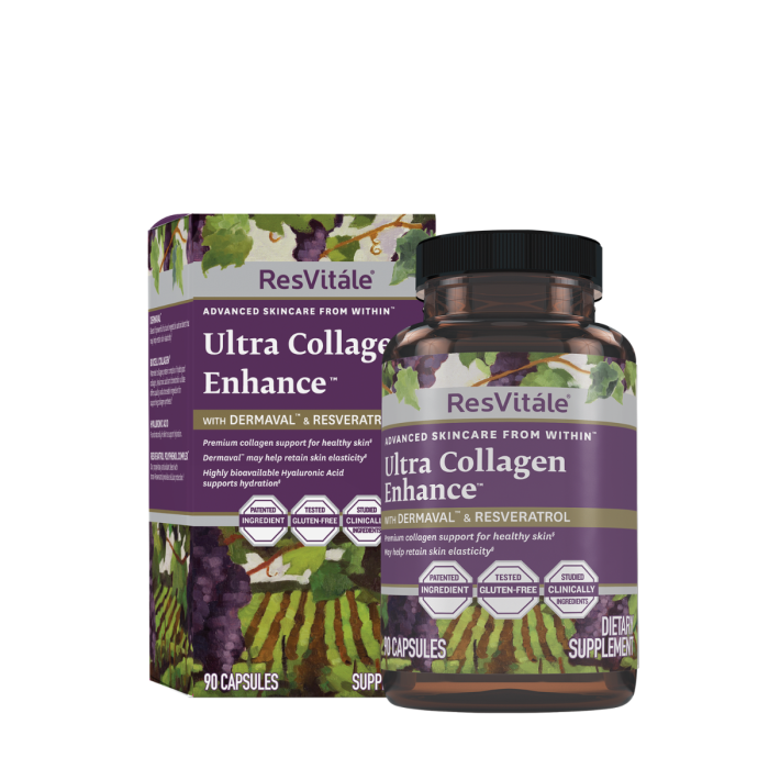 Resvitale Ultra Collagen Enhance, Colagen, 90 Cps Resvitale Ultra Collagen Enhance, Colagen, 90 Cps
