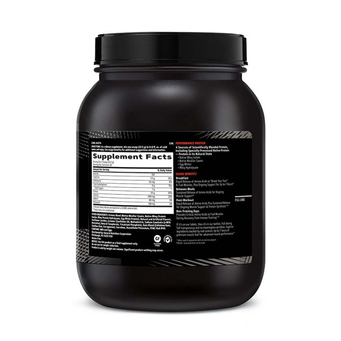 AMP Sustained Protein Blend Amestec proteic cu aroma de cereale fructate (910 grame), GNC de la Biom.ro. Online e mai simplu AMP Sustained Protein Blend Amestec proteic cu aroma de cereale fructate (910 grame), GNC de la Biom.ro. Online e mai simplu