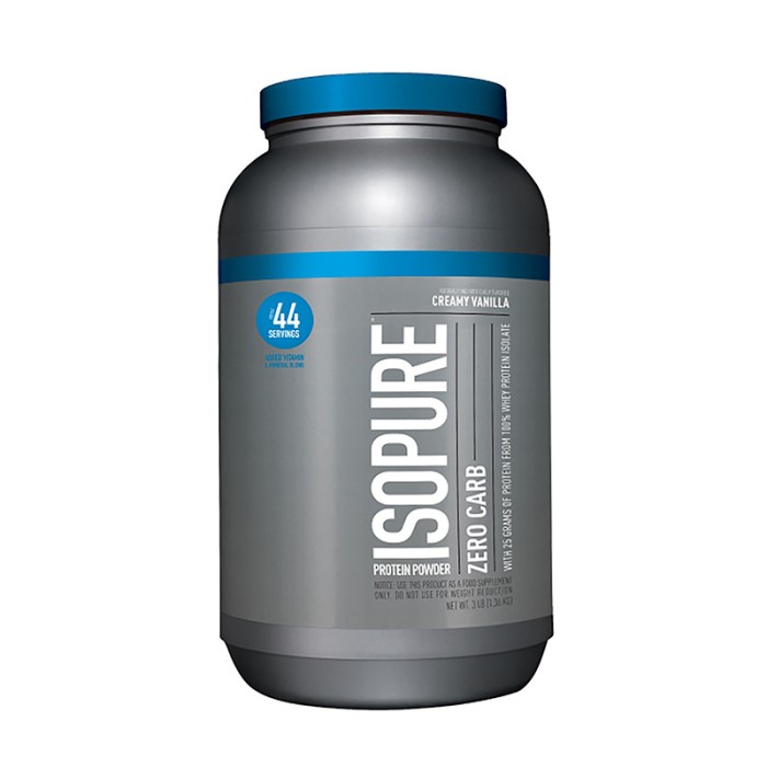 Isopure Zero Carb Proteina izolata din zer fara carbohidrati cu aroma de vanilie (1360 grame), GNC Nature's Best de la Biom.ro. Online e mai simplu Isopure Zero Carb Proteina izolata din zer fara carbohidrati cu aroma de vanilie (1360 grame), GNC Nature's Best de la Biom.ro. Online e mai simplu